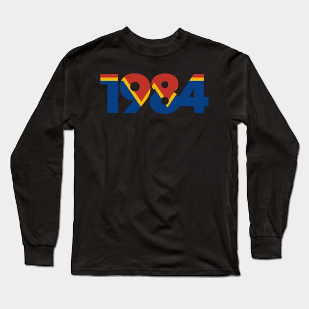 1984 Long Sleeve T-Shirt by Bunny Prince Design